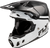 Fly Racing - Formula Cc Objective Helmet Black/white Xs - 73-4349XS