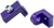 Santoro Fabworx - Color Bar Mount Purple - SF70024
