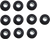 Drag Specialties - Fuel Tank Mounting Grommets - Top Oil Tank Bracket Grommets - 22-0112-AHC4