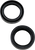 Parts Unlimited - Fork Seals - 34 mm ID x 46 mm OD x 10.5 mm T - Front Fork Seals - PUP40FORK455028