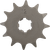 Parts Unlimited - Countershaft Sprocket - 12-Tooth - Countershaft Sprocket - 517-17461-20