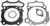 Cylinder Works - Gasket Kit Big Bore - 21010-G01