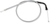 Parts Unlimited - Throttle Cable - Honda - Vinyl Covered Throttle/Choke Cable - 17910-118-000