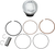Wiseco - Piston Kit Raptor250 13:1 - 40078M07400