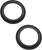 Parts Unlimited - Fork Seals - 46 mm ID x 58.5 mm OD x 4.7/11 mm T - Front Fork Seals - PUP40FORK455099