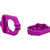 Works Connection - Axle Block Kit Elite Purple Gas Gas - 17-P252