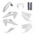 Polisport - Plastic Body Kit Husq - 91105
