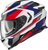 Scorpion Exo - Exo-eclipse Full Face Helmet Lunar White/red/blue 2x - ECL-1107