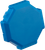 Moose Utility - Rzr Hub Cap - Blu - 100-2293-PU