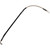 Moose Racing - Stainless Steel Braided Brake Line - H01-2-016/P