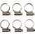 Moose Racing - Radiator Hose Clamp Kit - CK-KAW-62