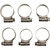 Moose Racing - Radiator Hose Clamp Kit - CK-KAW-63