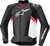 Alpinestars - Jacket Missile V3 Lthr Blk/wht/rd 58 - 3100125-1231-58