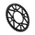 Rear Alloy Sprocket Black 49 Tooth - JTA1204.49BLK Rear Alloy Sprocket Black 49 Tooth - JTA1204.49BLK