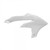 Polisport Replica Plastic,radiator Scoops Yamaha White - 8498400002