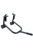 Stand Sportbike Front Blk - 92-7003