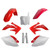 Polisport Replica Plastic Kit,full Kit Honda Oem Color - 91521