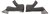 Z1r - Range Cheek pads - XS - 35 mm - Range Helmet Cheek Pads - 0134-2331