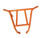 Tab Performance Polaris RZR XP1000 Tubular Rear Bumpers (Orange) - 715-3001-ORG