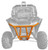 Tab Performance Polaris RZR XP1000 Tubular Rear Bumpers (Orange) - 715-3001-ORG