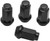 QuadBoss Standard Lug Nuts - 10x1.25mm (Black) - 608930