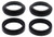 All Balls Racing 2016 Aprilia Dorsoduro 750 Fork Oil Seal & Dust Seal Kit - 56-188 - 56-188
