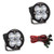 Baja Designs Squadron-R Sport Black LED Auxiliary Light Pod Pair (Spot) (Clear) - 587801