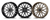 ITP Tires Hurricane UTV Wheel (20x6.5) (4x137) (Gloss Black) - 2022517705B ITP Tires Hurricane UTV Wheel (20x6.5) (4x137) (Gloss Black) - 2022517705B
