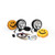 KC HiLiTES 6" Daylighter Halogen Pair Pack System (Black) (Spot) - 238 KC HiLiTES 6" Daylighter Halogen Pair Pack System (Black) (Spot) - 238