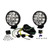KC HiLiTES 5" Apollo Pro Halogen (Pair) (Spot) (Black) - 450