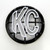 KC HiLiTES 5" Apollo Stone Guard (Black With White Logo) - 7217