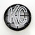 KC HiLiTES 5" Apollo Stone Guard (Black With White Logo) - 7217