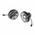 KC HiLiTES 7" Gravity LED Pro - (2-Headlights) - 40W (Driving) Beam - (07-18 Jeep JK) - 42341