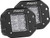 Rigid Industries D-Series Pro Diffused Flush Mount (Black) (Pair) - 212513