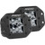 Rigid Industries D-Series Pro Flush Mount LED Pods (Pair) (Spot) (Midnight) - 212213BLK