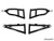 SuperATV CFMoto ZForce 1000 High Clearance A-Arms - AA-CF-ZF1000-HC-02