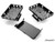 SuperATV Polaris RZR XP 4 1000 Rear Seat Cargo Rack - CR-P-RZR1K4-01
