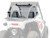 SuperATV Polaris RZR 200 Rear Windshield - RWS-P-RZR200-76 SuperATV Polaris RZR 200 Rear Windshield - RWS-P-RZR200-76