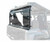 SuperATV Yamaha Wolverine RMAX4 Rear Windshield - RWS-Y-WV-X4-76#RMAX4