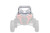 SuperATV RZR XP Turbo S Windshield (Full) (Scratch Resistant) - WS-P-RZRXPTS-70 SuperATV RZR XP Turbo S Windshield (Full) (Scratch Resistant) - WS-P-RZRXPTS-70
