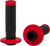 Fire Power - Pilot Mx Lock-on Grips Red - 24-0102