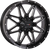 System 3 - St7 Wheel 20x7 4+3 (+10mm) 4/137 & 4/156 Gloss Blk Milled - 20S3-7235
