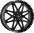 System 3 - St7 Wheel 20x7 4+3 (+10mm) 5/4.5 Gloss Black - 20S3-7155