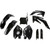 Ufo - Body Kit Crf250 06-07 Black - HOKIT105F@001