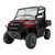 Polaris Ranger Polycarbonate Flip-Down Full Windshield - Clear