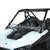 Polaris RZR Pro Lock & Ride Lower Half Windshield - Hard Coat Poly