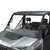 Polaris Ranger XD 1500 Lock & Ride Half Windshield - Hard Coat Poly