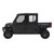 Polaris Ranger Rear Manual Crank Window Doors - Poly Polaris Ranger Rear Manual Crank Window Doors - Poly
