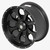 Pro Armor 15x8 (4x137) Front Knight Wheels - Black Pro Armor 15x8 (4x137) Front Knight Wheels - Black