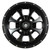 Pro Armor 15x10 (4x137) Knight Wheels Dunes - Black